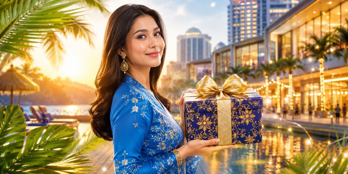 Promosi VIP bonus bertemakan baju kurung di Johor Bahru